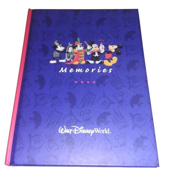 Walt Disney World Autograph Book Mickey Through The Years Vacation Memories Book - Picture 1 of 8